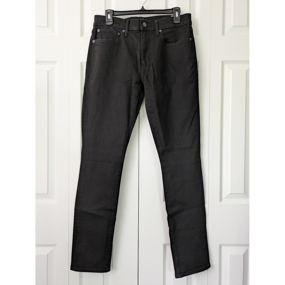 J. Crew Factory Flex Athletic Slim‎ Fit Chino Pants Mens 32 x 34 Black NWT AZ861